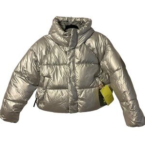 All in Motion Snow Sport Silver Puffer Jacket
